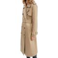 Water Repellent Cotton Gabardine Trench Coat