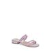 Haize Raffia Strappy Slide Sandal