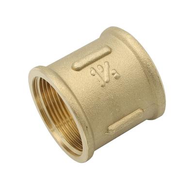 General Fittings - Rohr Muffe 1 1/2 11/2 Zoll DN40 Messing Muffen Gewinde-Fitting Image