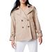 Nic+zoe Femme Short Cotton Trench Jacket