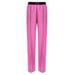 Stretch Silk Satin Pj Pants