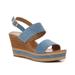 Leuca Wedge Sandal