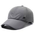 Homme Casquette de Baseball Chapeau de soleil Casquette Noir Blanche Polyester Maille Mode Décontractées Plein Air du quotidien Plein Ajustable Ecran Solaire Respirable