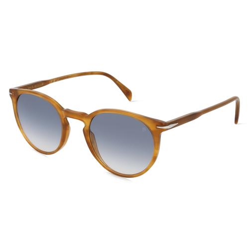 David Beckham DB 1139/S Herren-Sonnenbrille Vollrand Panto Acetat-Gestell, gelb