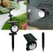 Oneshit Solar Warm Light Induction Wall Light-Solar Fence Lights Solar Lamp Human Induction Water Proofing Ground Mounted Wall Mounted Purpose Lamp LED Solar Solar Light Clearance Black