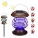 VOAVEKE Solar Garden Light Solar Powered Portable Electric Mosquito Lamp Mosquit O Killers Lamps Solar