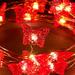 Pink Butterfly String Lights 25ct Battery Operated