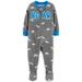 Carters Baby Boys Fleece Pajamas Jumpsuits Gray 18 Months