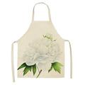 Flower Printing Kitchen Oil and Pour Skirt Women Women s Sleeve Waldles April Family Cooking Cleaning Tools delantal