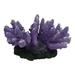 Purple Lilac Artificial Marine Coral Aquarium Fish Decoration Aquatic Habitat Safe Decoration | Underwater Sea Plants Resin Coral Ornament Decoration For Fish Landscape