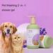 XINQITE 300ml Pets Shower Gel Shampoo 2-in-1 Cats Dogs Universal Plant-based Dog Shampoo Mild and Non-stimulating Formula With Pure Lavender Essential Oils Puppy Shampoo