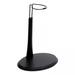 PETSOLA 2x 12 Inch Dolls Stand Holder Action Figure Stand 1/6 Scale Action Figures Base Display Stand for Figures Black