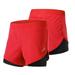 Arealer 2-in-1 Women s Jogging Shorts: Quick Drying and Breathable Active Training Cycling Shorts with Longer Liner - Ideal for Exercise