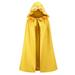 Toddler Girls Outfits Princess Cape Christmas Princess Hooded Long Cape Cloak Dress Up Sets Clothes for Girls Size 7-12T
