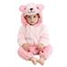 Frostluinai Savings Deals 2024! Winter Fleeces Jumpsuit for Baby Cute Pajamas Young Children With Clothes Soft Warm Pajamas Children s Holiday Birthday Gift/role Play Children