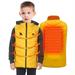 Ovbmpzd Christmas Outfit Toddler Boy with Vest Usb Intelligent Constant Temperature Heated Coat for Boys Girls
