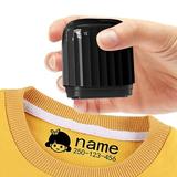 Zynic 1Pc Name Stamp Name For Clothing Name Personalized For Kids Cloths Fabric Stamper For Clothes
