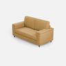 Mittelgroßes 2-Sitzer-Sofa Marrak (zwei 70-cm-Sitze), Außenmaße L: 168 cm, Farbe Ocker