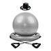 Tnarru Yoga Ball Chair Kit Exercise Pilates Ball Heavy Duty Portable with Stability Base Fitness Ball for Mother s Day Gift Training