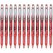 precise p-500 gel pen - fine pen point type - 0.5 mm pen point size - needle pen point style - red - red barrel - 12 / dozen (38602_40) wlm