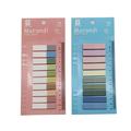 JilgTeok Practical and Safe Color Transparent Pet Notes N Times Stickers Stickers Notes Stickers Ruler Bookmarks