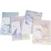 Gongxipen 4 Sets/36pcs Chinese Style Antiquity B5 Letter Paper Delicate Cartoon Note Paper Writing Paper Stationery Supplies (Whale Serie)