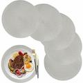 Heytea - Set de Table Lot de 6,12.6 inch,Set de Table Rond Set de Table Plastique Polypropyl¨¨ne