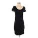 Splendid Casual Dress - Sheath: Black Solid Dresses - Women's Size Small