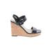 Nine West Wedges: Black Shoes - Women's Size 8