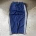 Adidas Pants | Adidas Y2k Baggy Navy Tracksuit Pants Sweatpants Track Loose Vintage Streetwear | Color: White | Size: Xxl