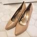 Nine West Shoes | Nude Nine West Pumps | Color: Tan | Size: 7.5