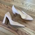 Nine West Shoes | Nine West Stacked High Heel | Color: Tan | Size: 8.5