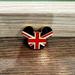 Disney Accessories | (5/$20) - Disneyland Paris 2008 United Kingdom Flag Mickey Head Pin | Color: Blue/Red | Size: Os