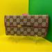 Gucci Bags | Gucci Authentic Canvas Leather Bifold Wallet | Color: Brown/Pink | Size: Os