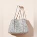 Anthropologie Bags | Anthropologie Hazel Tote Bag In Grey Floral Print | Color: Blue/Gray | Size: Os