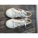 Madewell Shoes | Madewell Sneaker Women's White Leather Sidewalk Low Top Shoes Lace-Up Size 6 | Color: White | Size: 6