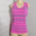 Athleta Tops | Athleta Womens Athletic Workout Tank Top M Medium | Color: Gray/Pink | Size: M