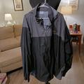 Columbia Jackets & Coats | Columbia Windbreaker Men's 4xt Tall Black And Grey Excellent Preowned Condition | Color: Black/Gray | Size: 4xlt