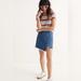 Madewell Skirts | Madewell Mini Denim Faux Wrap Skirt | Color: Blue | Size: 14