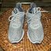 Adidas Shoes | Adidas Alpha 3 Bounce Gray And White Sneakers Shoes Men's Size 9 1/2 | Color: Gray/White | Size: 9.5