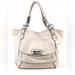 Coach Bags | Coach Kristin Pinnacle Large Leather Tote Shoulder Bag | Color: White | Size: Os