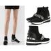 Michael Kors Shoes | Michael Kors Socks Sneakers Black Skyler Bootie Stretch Slip On Stud Sz 6/7 6799 | Color: Black | Size: 6/7