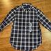 Ralph Lauren Shirts & Tops | Nwot Ralph Lauren Boys Navy Plaid Long Sleeved Button Down Shirt Size 8. | Color: Blue/White | Size: 8b