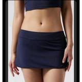 Athleta Swim | Athleta Women's S Small Dress Blue Navy Tidal Swim Skirt Bikini Bottom Nwt | Color: Blue | Size: S