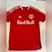 Adidas Shirts | Adidas New York Red Bulls Mls Soccer Jersey Men’s Size Medium! | Color: Red/White | Size: M