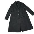 Madewell Jackets & Coats | Madewell Women's Wool Blend Peacoat Size00 | Color: Gray | Size: 00