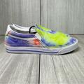 Nike Shoes | Nike Court Legacy Slip On Tie Dye Canvas Sneaker Casual Shoes Women’s Size 8 | Color: Green/Purple | Size: 8