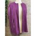 Anthropologie Jackets & Coats | Anthropologie Andersen & Lauth Faux Suede Capelet Cape Purple Size Os | Color: Purple | Size: Os