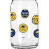 Buffalo Sabres 16oz. Smiley Can Glass