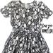 Lularoe Dresses | Nwt Lularoe Amelia Dress | Color: Gray/White | Size: L